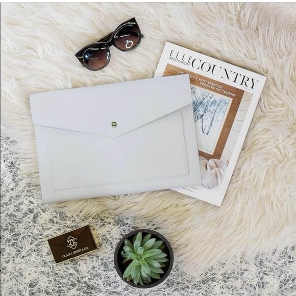 Glass Ladder Co. Vegan Leather Tech Organiser - Grey - Picture 3 of 5